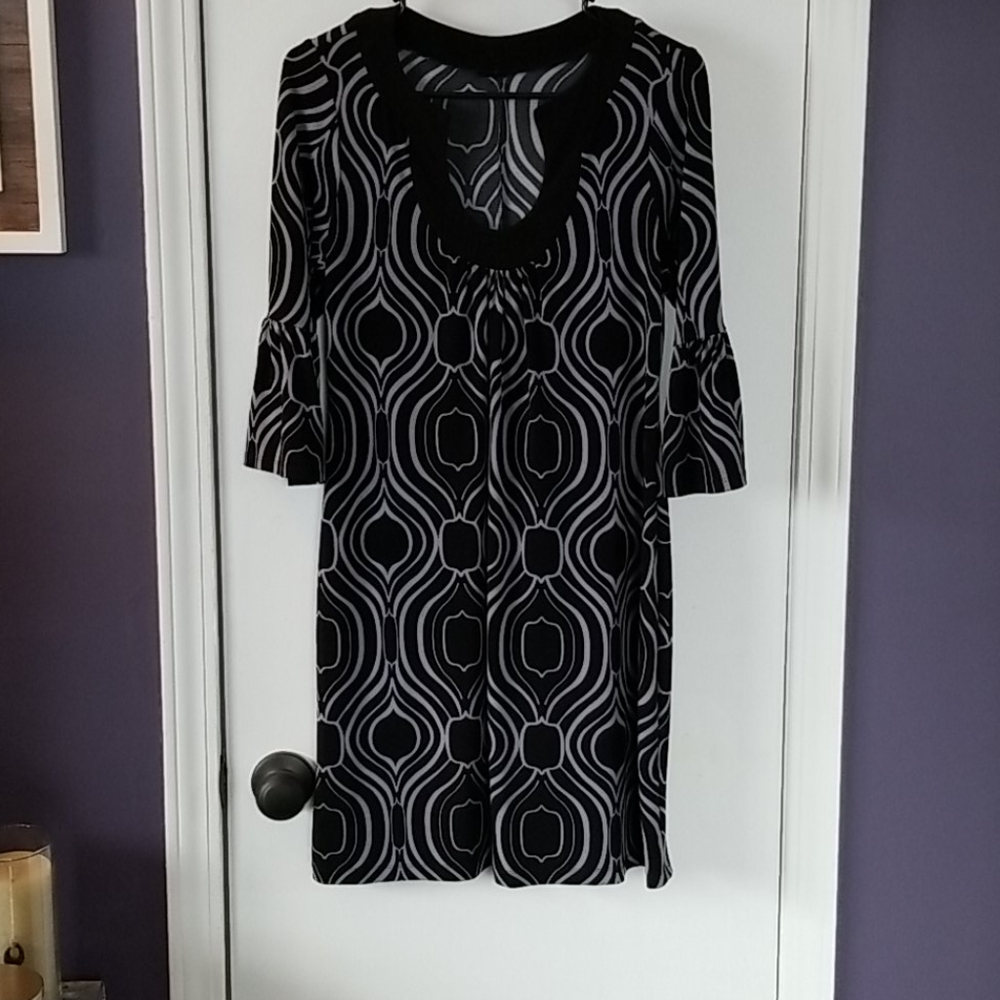 Black and grey dress. Size small